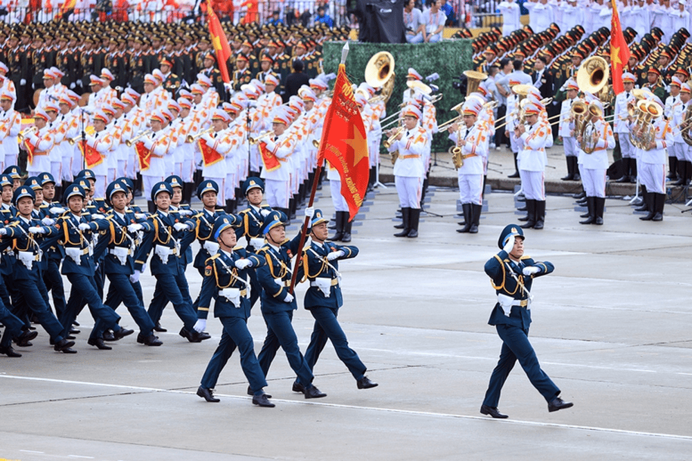 Tổng lực lượng tham gia lễ diễu binh 2/9 dự kiến bao gồm 61 khối tham gia. (Nguồn: Thông tin Chính phủ)